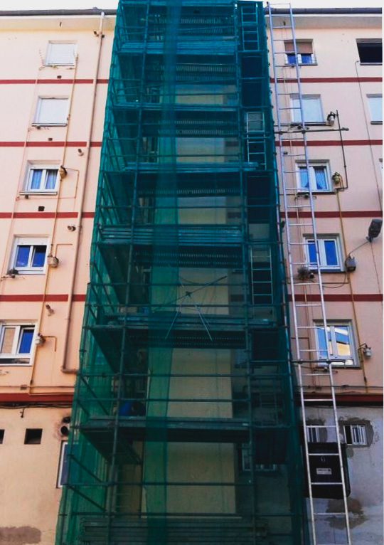 rehabilitación de fachadas en Barcelona vilanova i la gelstrú